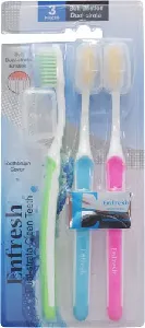 Enfresh Toothbrush + Covers 3 pc. - EFS00EF971 (JBIA102BC)