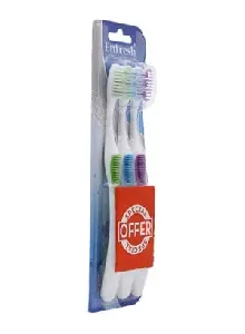 Enfresh Toothbrush 3 pcs Value Pack - EFS00EF975 (JBIC17702)