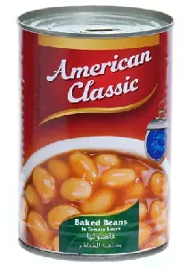 AMER.CLASSIC BAKED BEANS IN TOM SAUCE E/OPEN - FCRF132 (JBI2695E2)