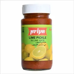Priya Lime Pickle In Lime Juice 300G - FPNC261 (JBIE61F2E)