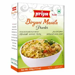Priya Biryani Masala Powder 200 Gm - FSWP1691 (JBI98EA34)