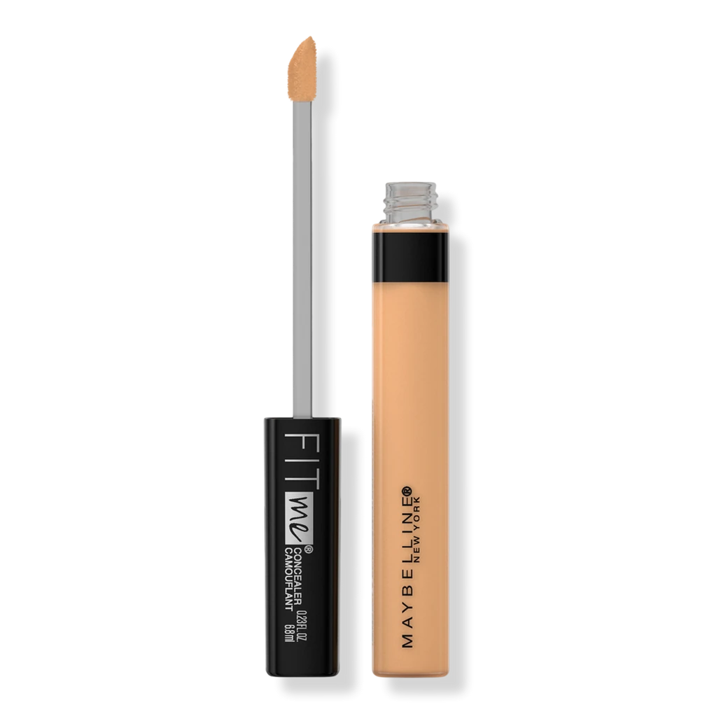 Maybelline Fit Me Liquid Concealer Makeup, Natural Coverage, Lightweight, Conceals, Covers Oil-Free, Honey