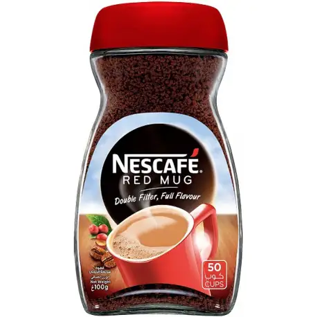 Nescafe Red Mug Instant Coffee 100g - B06WRVV3N9 (JBI5A21C0)