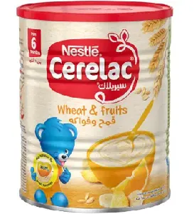 Nestle Cerelac Infant Cereal Wheat & Fruits, Tin Pack, 400g - B07MV217CL (JBIC64BF0)