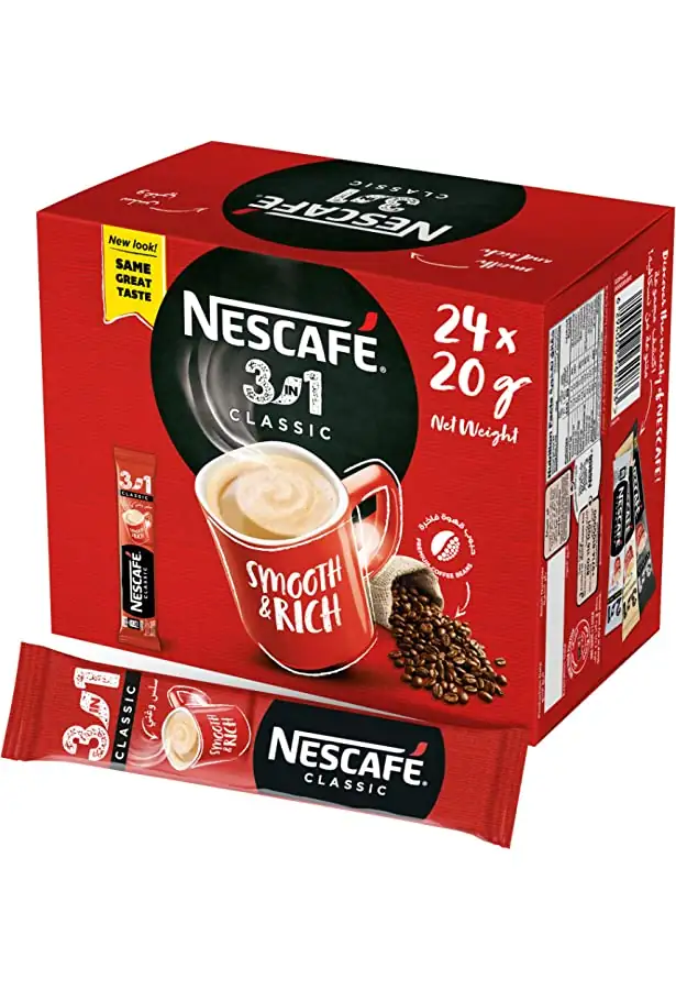 Nescafe 3in1 Instant Coffee Sachet 20g (24 Sticks) - B07MVCPPL2 (JBI9ABC61)