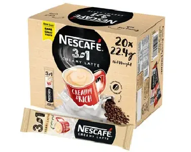 Nescafe 3in1 Creamy Latte Coffee Stick 22.5g (20 Sticks) - B07NF62Q7Y (JBIDB02E3)