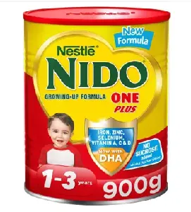 Nestle Nido One Plus Growing Up Milk Powder Tin For Toddlers 1-3 Years, 900g, Pack Of 1 - B07S3JM3KN (JBI236168)