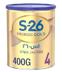 Nestle S26 Prokids Gold Premium Milk Powder For Kids Tin, Stage 4, 3-6 Years, 400g - B07T4CTR7T (JBI12ABE6)
