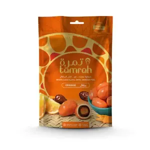 Tamrah Orange Chocolate Zipper Bag 100gm - 0 (JBICFA909)