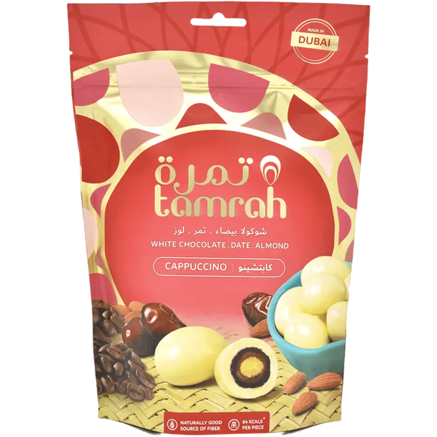 Tamrah Cappuccino Chocolate Zipper Bag 100gm - 0 (JBI3543A6)