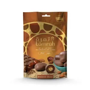 Tamrah Milk Chocolate Zipper Bag 500gm - 0 (JBI9C8B47)