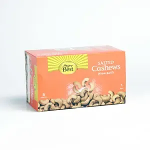 Best Salted Cashews 50gm Box 6pcs - 0 (JBI7E4CB3)