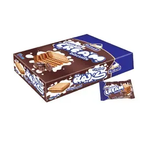 Deemah Chocolate Cream  Biscuits 30gm Box 16pcs - 0 (JBI77C666)