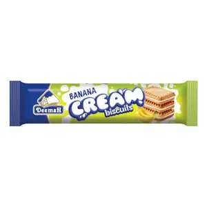 Deemah Banana Cream  Biscuits 90gm - 0 (JBI05A80B)