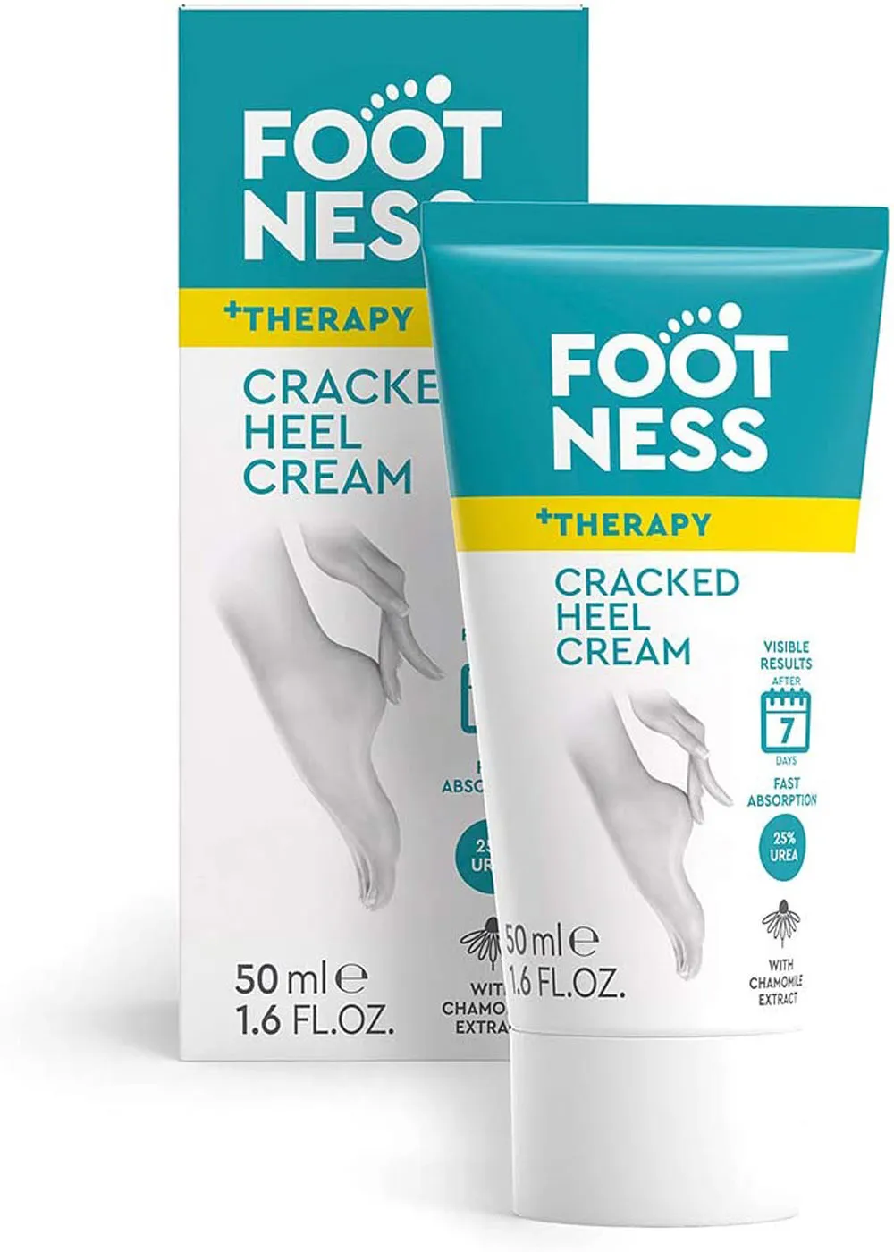 Footness Cracked Heel Cream _ Urea 25 Chamomile Extract _50ml