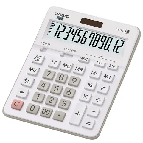 Casio Desk Calculator Gx-12B