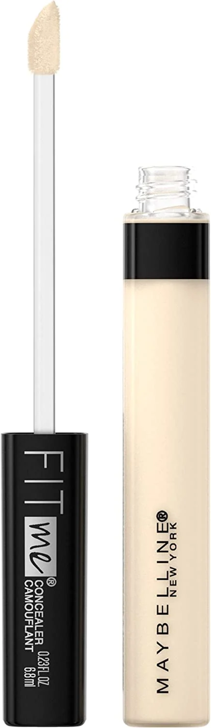 Maybelline New York Fit Me Liquid Concealer Makeup, Natural Coverage, Oil-free, 05 Ivory