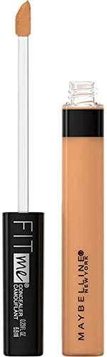 Maybelline New York Fit Me Liquid Concealer Makeup, Natural Coverage, Oil-free, Caramel, 0.23 Fl Ozxa0