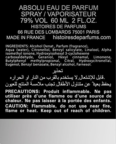 HISTOIRES DE PARFUMS EDITION RARE ROSAM ABSOLU EDP 60ML