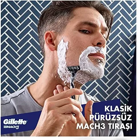 Gillette Mach3 Razor Blade Refills 8 Count