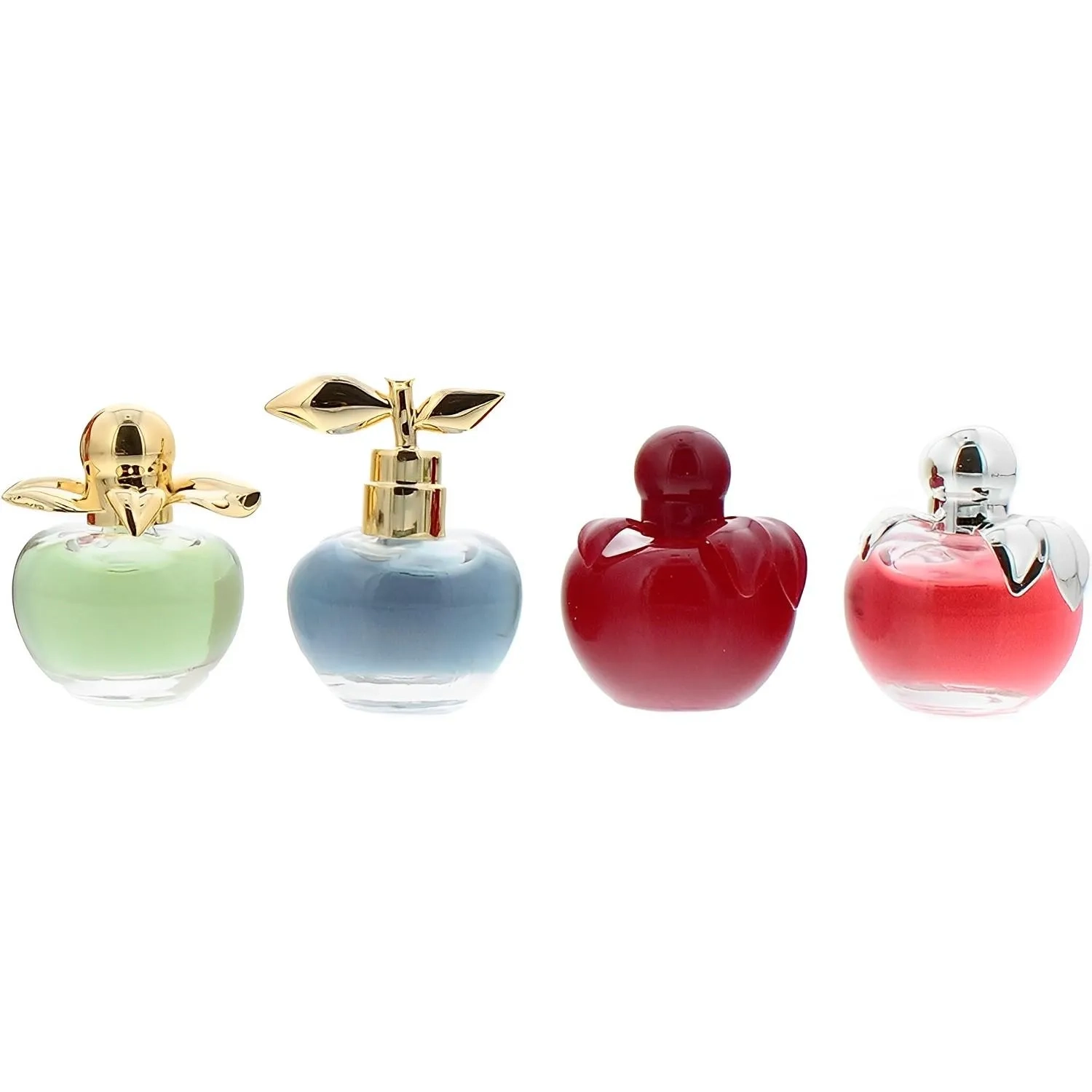 Nina Ricci Eau De Toilette Mini Set Bella 4 Ml + Luna 4 Ml + Nina Rouge 4 Ml + Nina 4 Ml