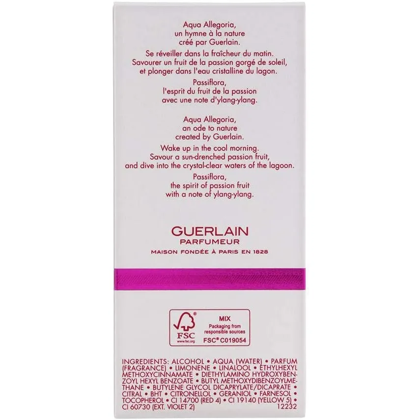 Guerlain Aqua Allegoria Passiflora Edt 125Ml