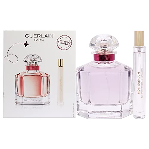 GUERLAIN MON BLOOM OF ROSE (W) EDT 100ML + 10ML TRAVEL SET