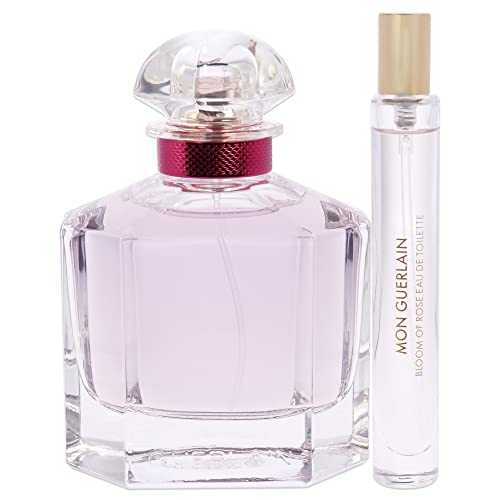 GUERLAIN MON BLOOM OF ROSE (W) EDT 100ML + 10ML TRAVEL SET