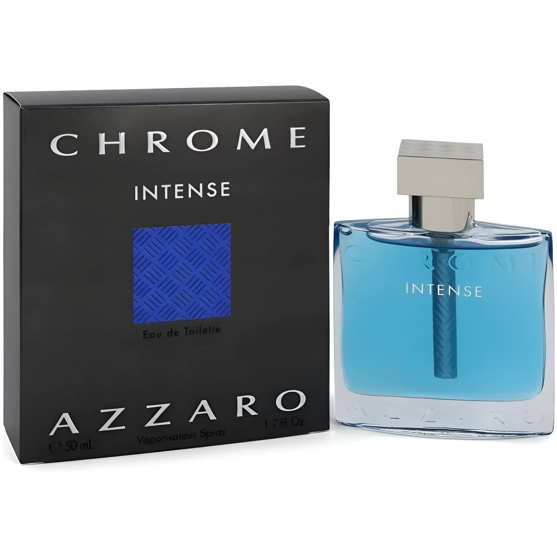 Azzaro Chrome Intense Eau De Toilette For Men 50 Ml