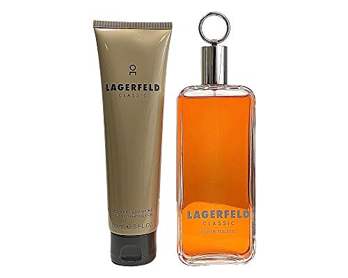 LAGERFELD CLASSIC (M) EDT 150ML+150ML SG SET