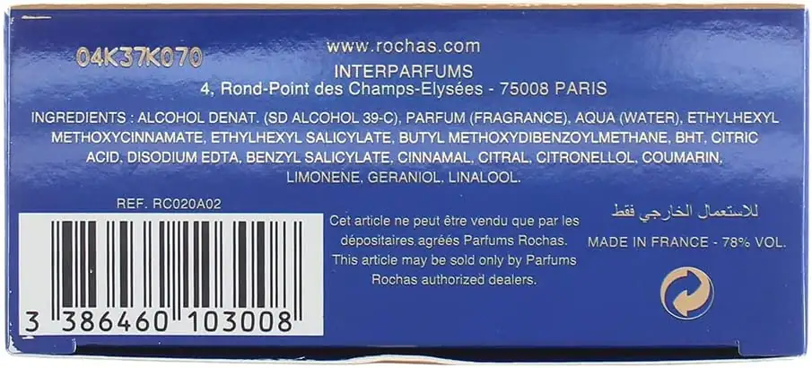 ROCHAS BYZANCE (W) 2019 EDP 60ML