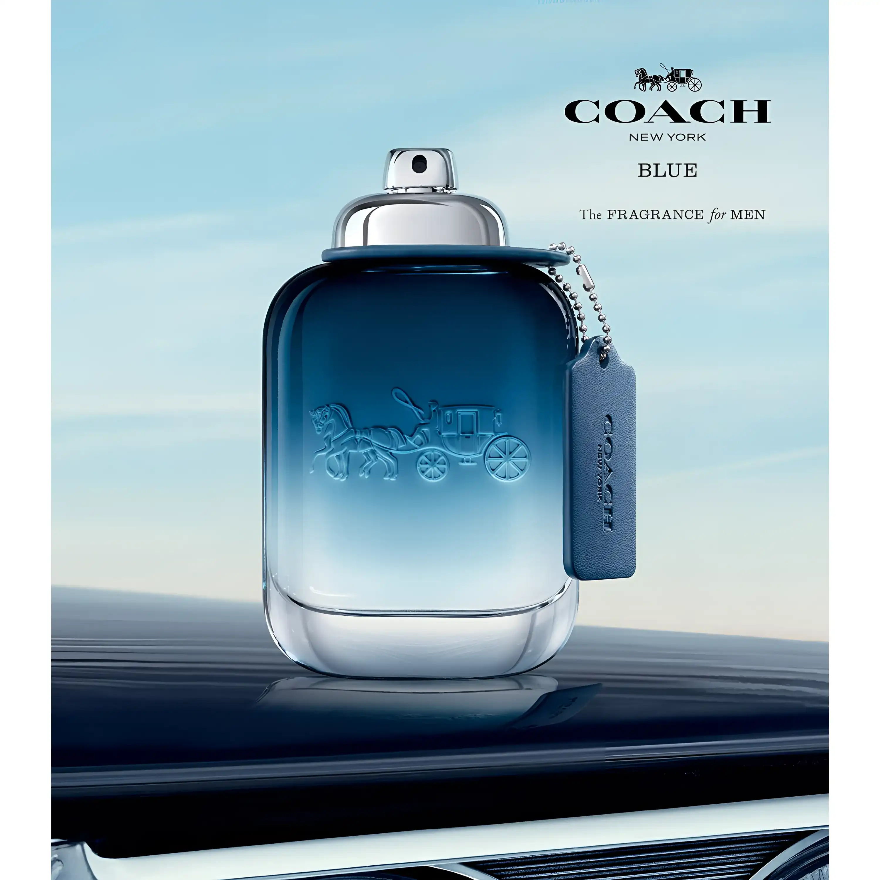 Coach New York Blue Eau De Toilette For Men 100 Ml