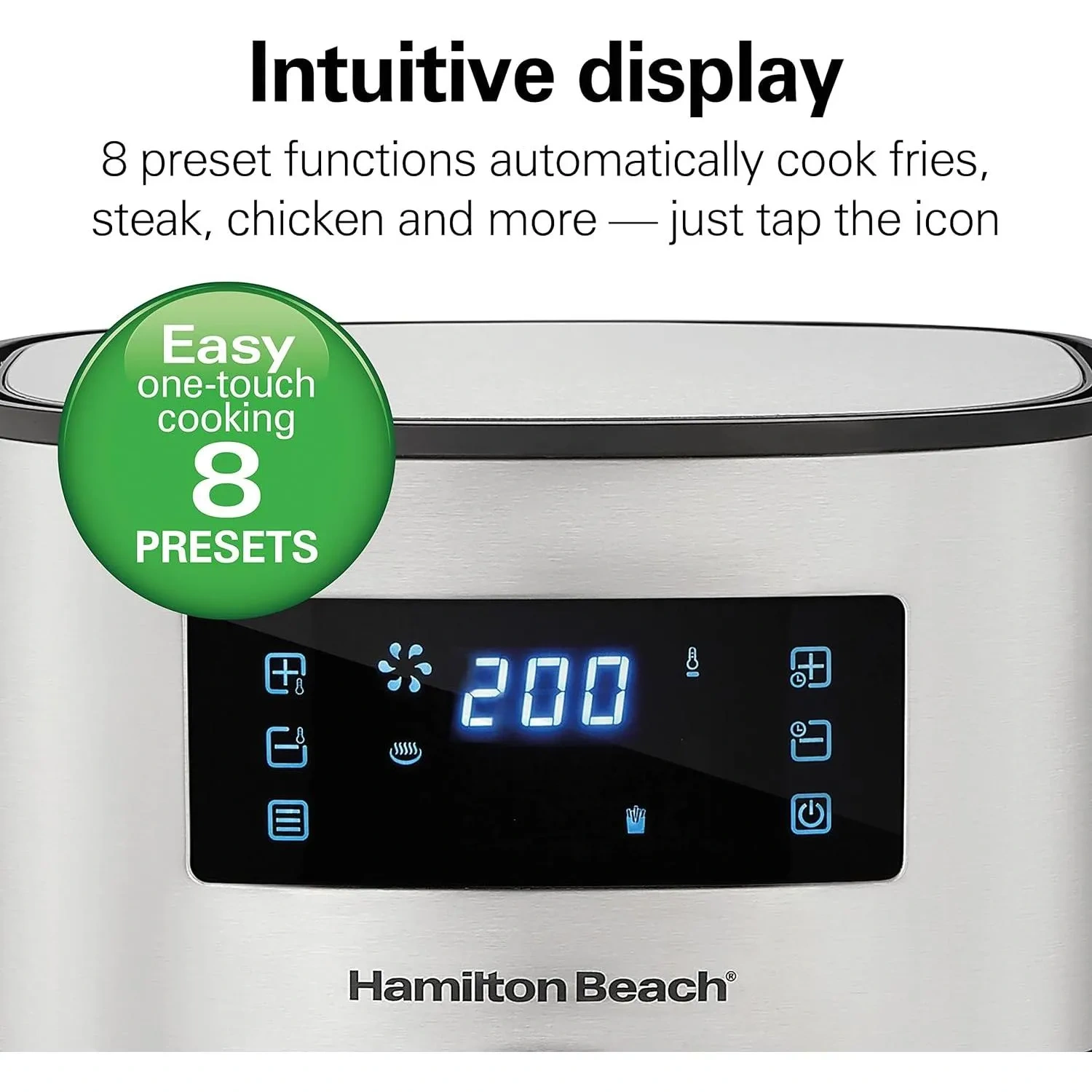 Hamilton Beach Digital Air Fryer 5.6 Liter