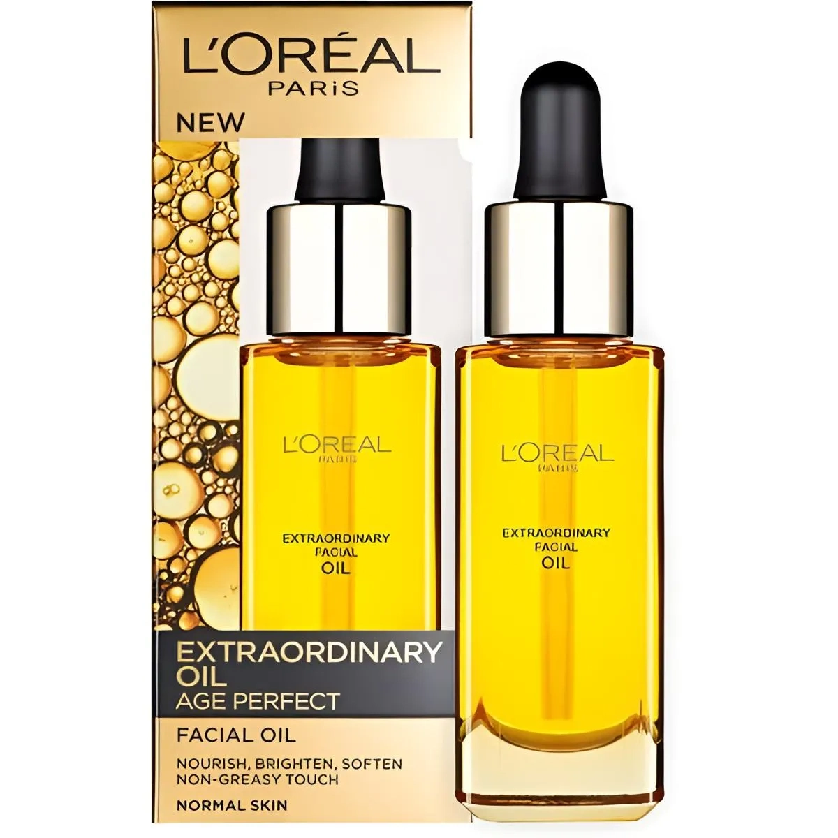 L'Oreal Paris Extraordinary Oil Nourishing Facial Oil With Essential Oils For Normal Skin 30 Ml