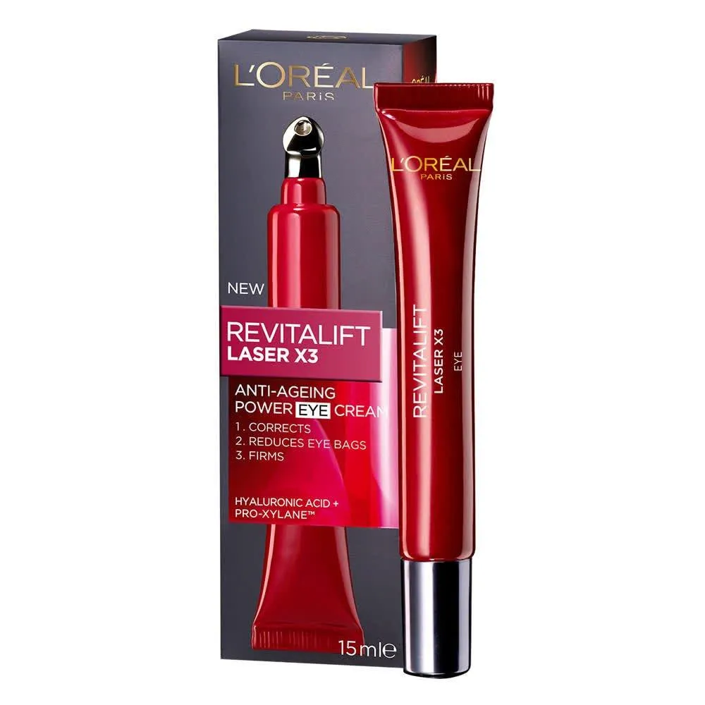 L'Oreal Paris Revitalift Laser X3 Anti-ageing Power Eye Cream 15ml