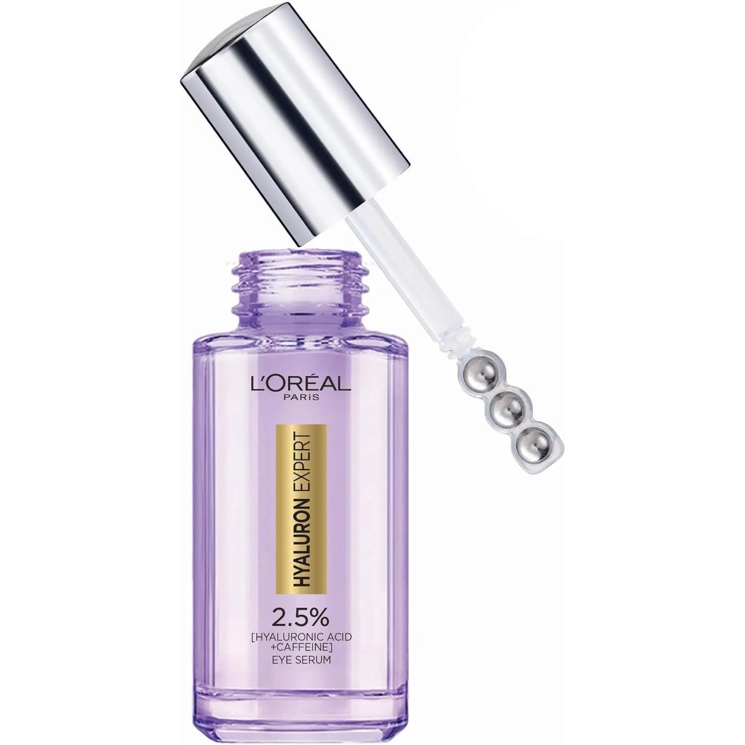 L'Oreal Paris Hyaluron Expert Hyaluronic Acid Eye Serum With 2.5% Hyaluronic Acid, Caffeine And Niacinamide 20ml