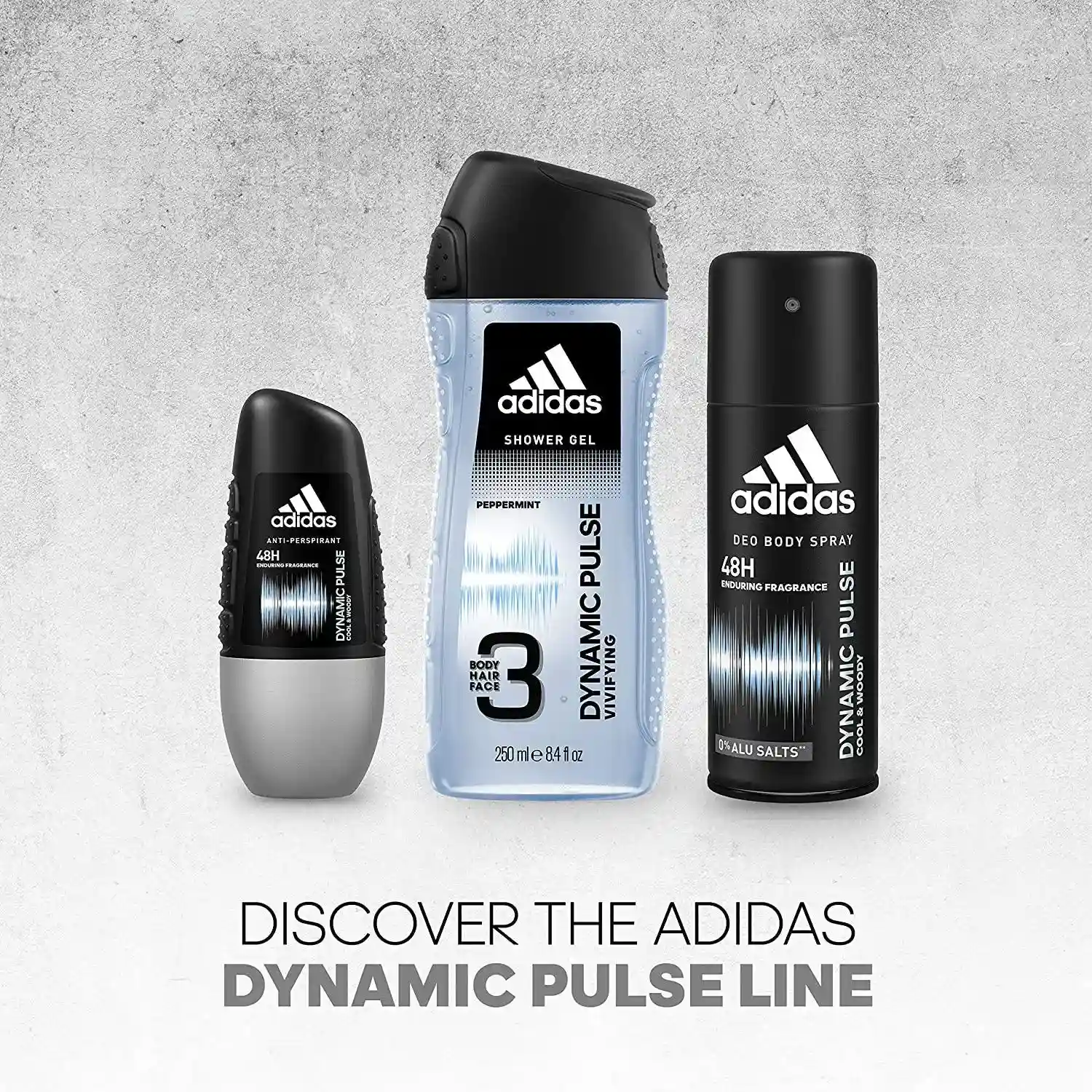 Adidas Dynamic Pulse Cool & Woody 48H Deodorant Body Spray For Him 150 Ml