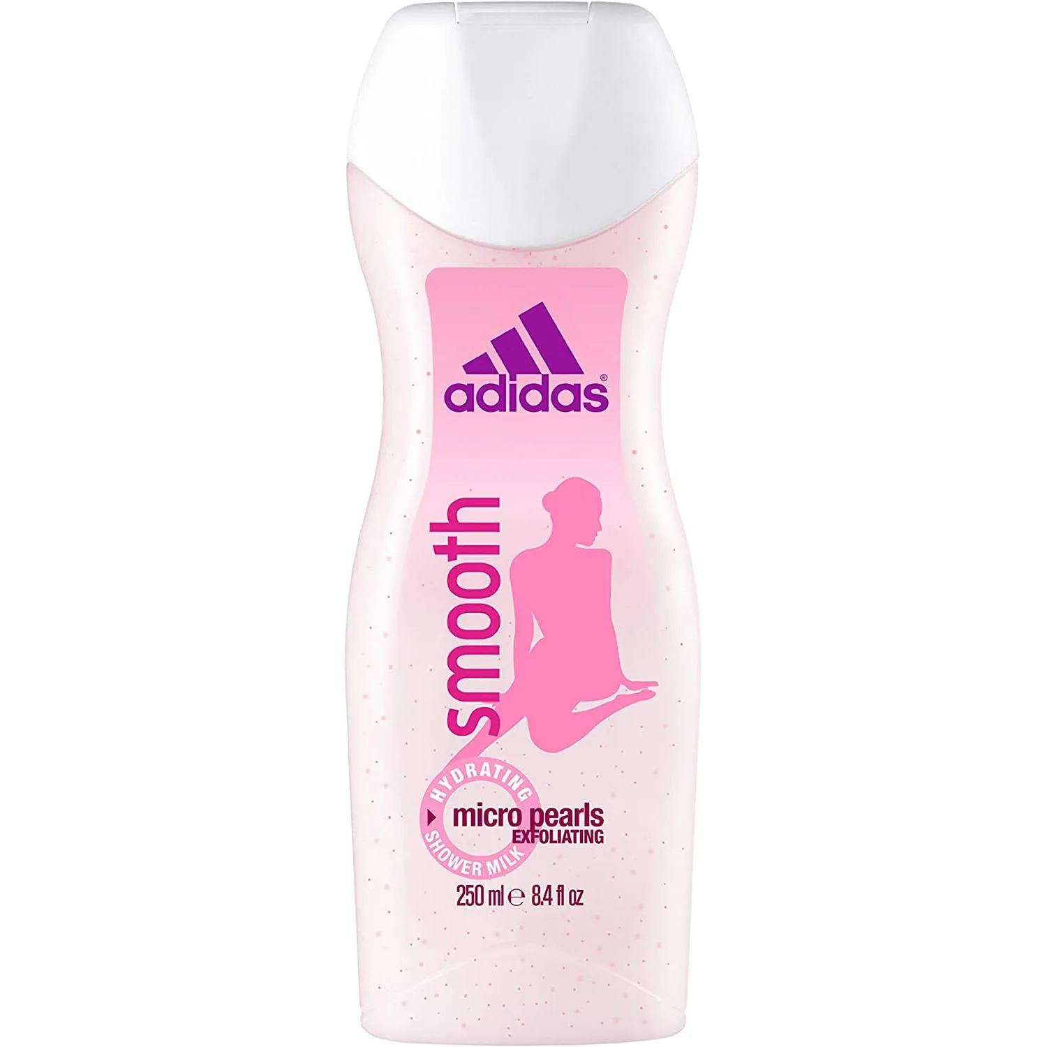 Adidas Smooth Micro Pearls Exfoliating Hydrating Shower Milk 250 Ml