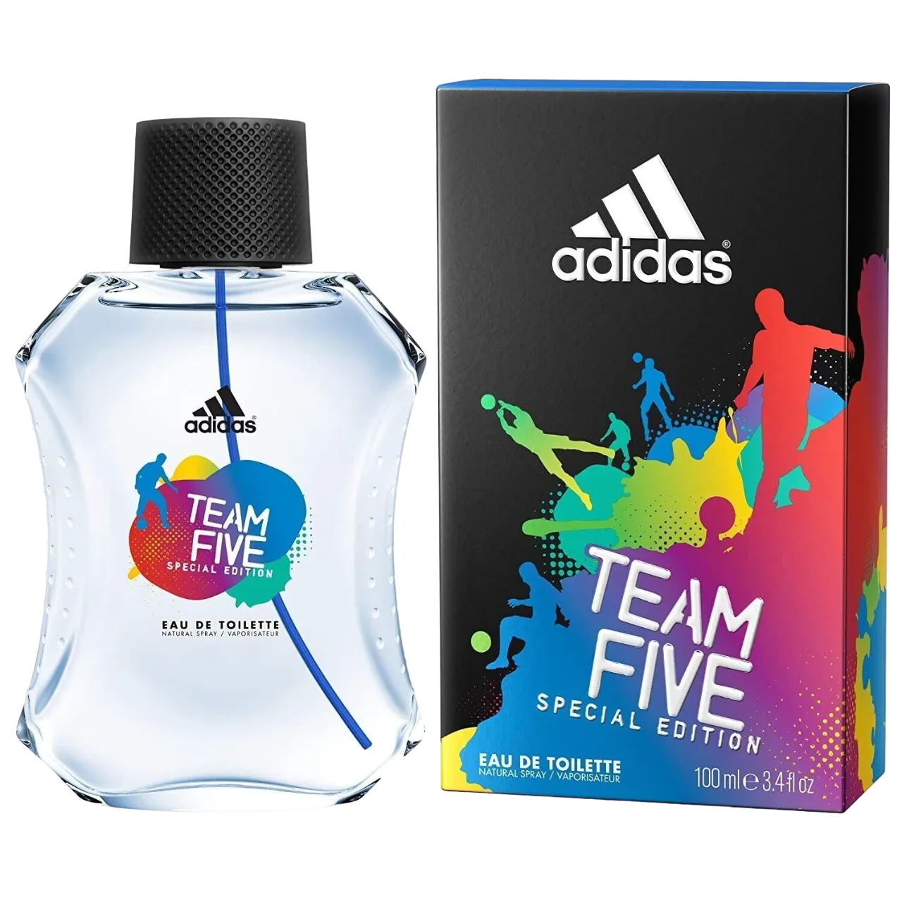 Adidas Team Five Special Edition For Men Eau De Toilette 100 Ml