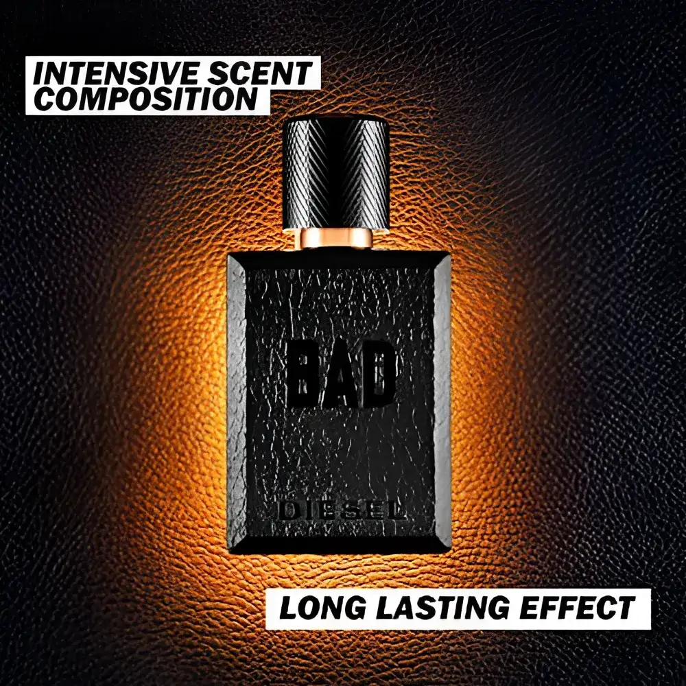 Diesel Bad Eau De Toilette Spray For Men 100 Ml