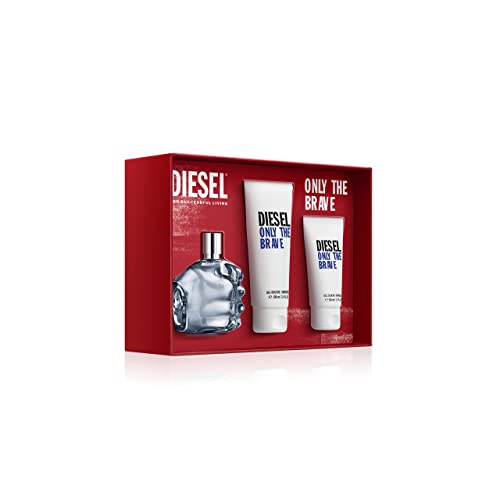 DIESEL ONLY THE BRAVE POUR HOMME (M) SET EDT 75 ml + SHOWER GEL 100 ml + SHOWER GEL 50 ml FR