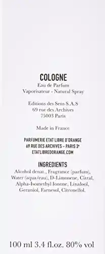 ETAT LIBRE D'ORANGE COLOGNE (U) EDP 100 ml FR