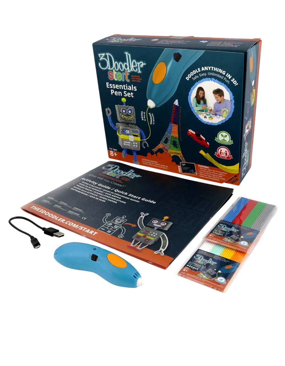 3Doodler Pen Start Essential Pen Set 3ds-esst-e-r