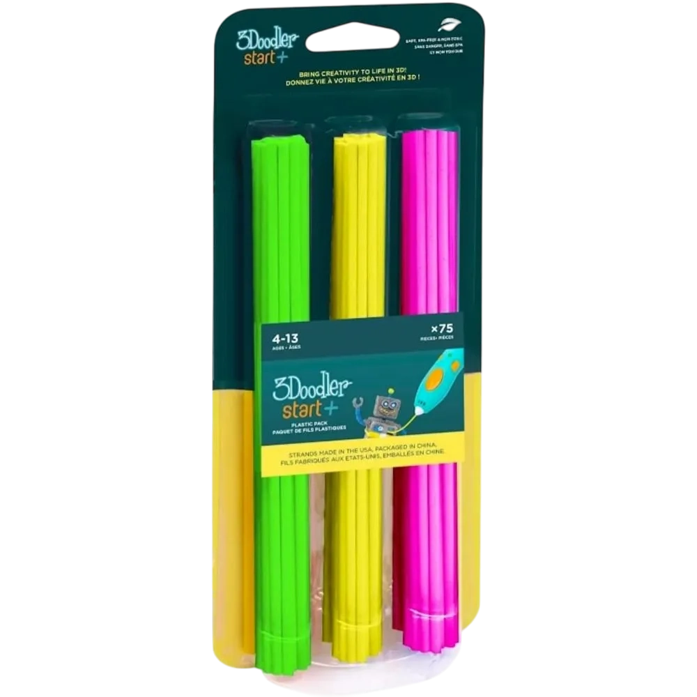3Doodler Start Eco-mix 4-75 Neon Printing Material 3ds-eco-mix4-75