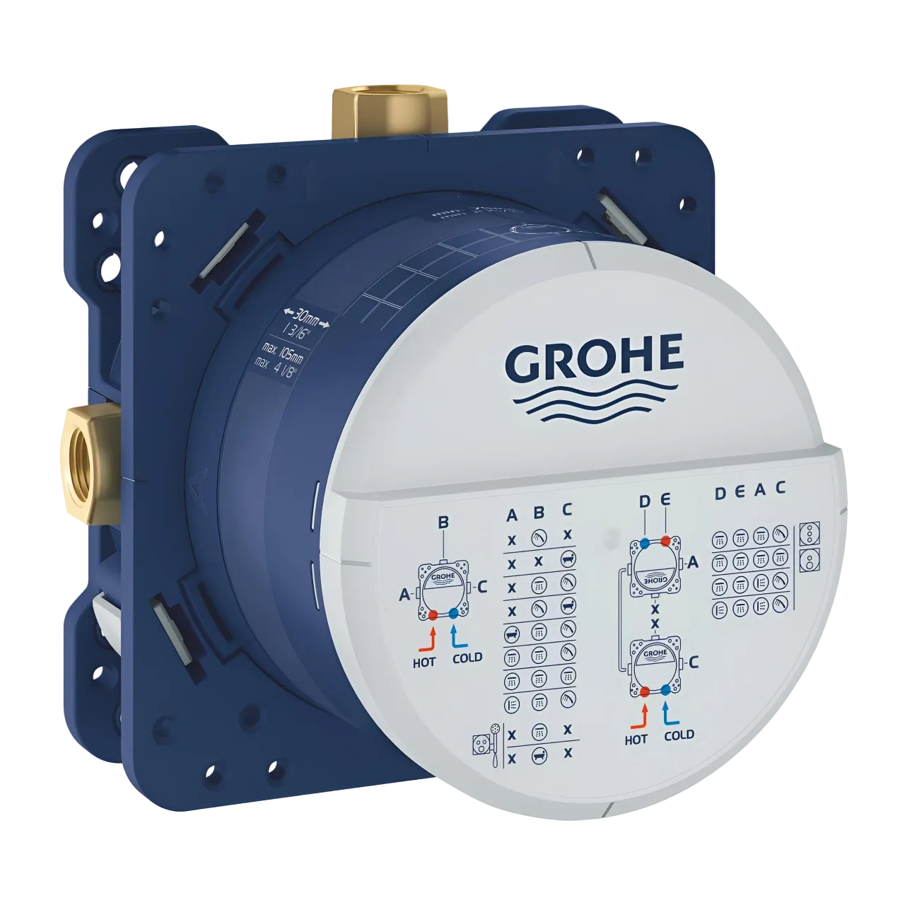 Grohe Rapido Smartbox Universal Rough-in Box, 1/2 35604000