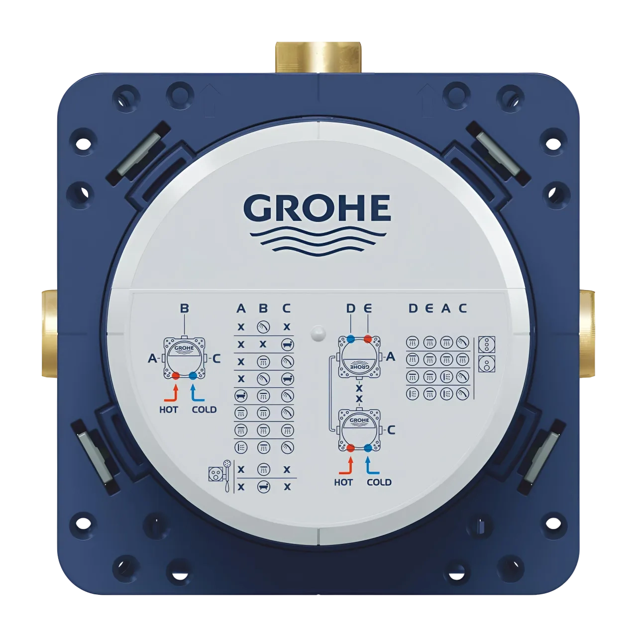 Grohe Rapido Smartbox Universal Rough-in Box, 1/2 35604000