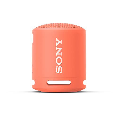 Sony Srs-Xb13 Extra Bass Portable Compact Wireless Speaker, 16 Hours Battery Life, Waterproof And Dustproof With Ip67 Rating, Coral Pink