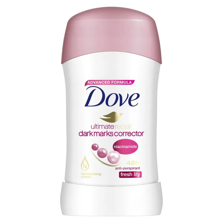 Dove Dark Marks Ultimate Repair Antiperspirant Stick Fresh Lily 40ml