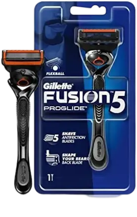 Gillette Fusion5 Proglide Men's Razor, Handle & 1 Blade Refill