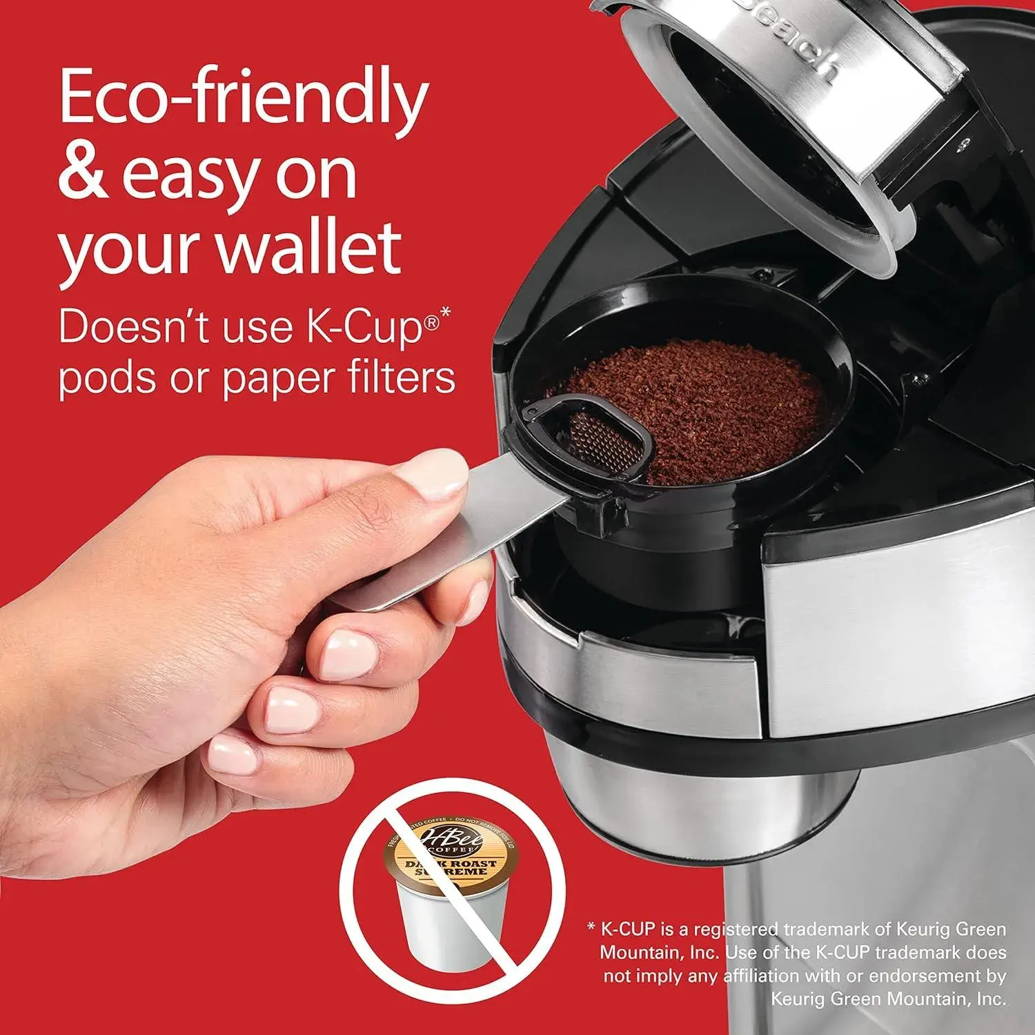 Hamilton Beach The Scoop Single Serve Coffee Maker